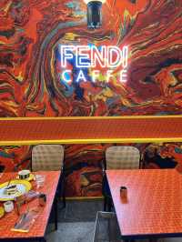 Elegant Tea Time at FENDI CAFE Omotesando