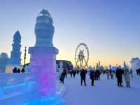 Romantic Honeymoon at Harbin Ice and Snow Festival