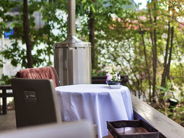 Elegant Café Experience at Ginza West Aoyama Garden