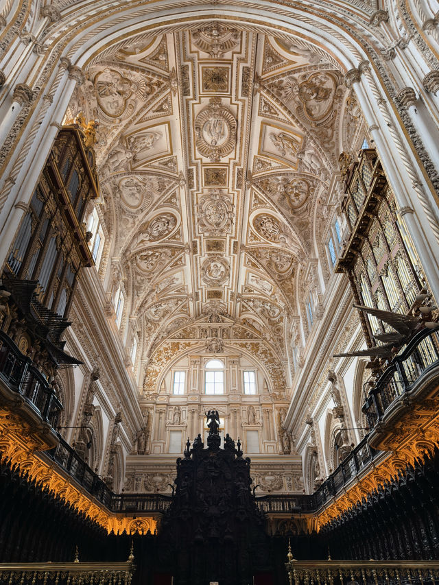 When a mosque was redesigned into a cathedral in Cordoba