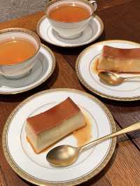 Rich & Creamy Pudding at Kissa Satera