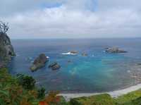 【島武意海岸 展望台:北海道積丹】
