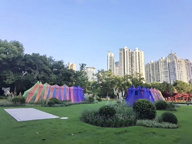 ซากุระ @Jing'an Sculpture Park