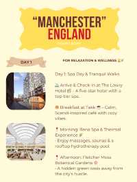 Manchester itinerary 