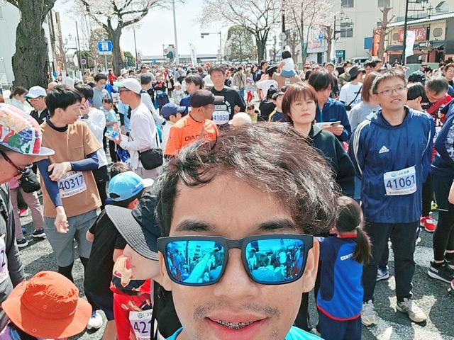 งานวิ่งมาราธอนประจำปี Hitachi sakura road race