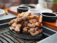 기차역 컨셉의 맛있는 군산 고기집