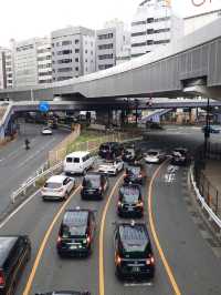 Walking around in Tokyo