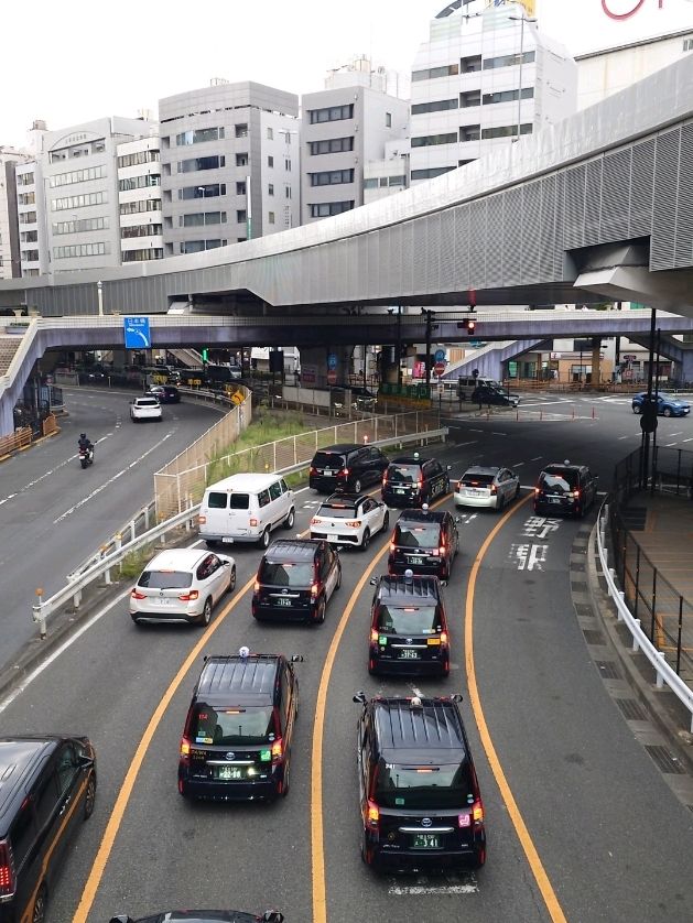 Walking around in Tokyo