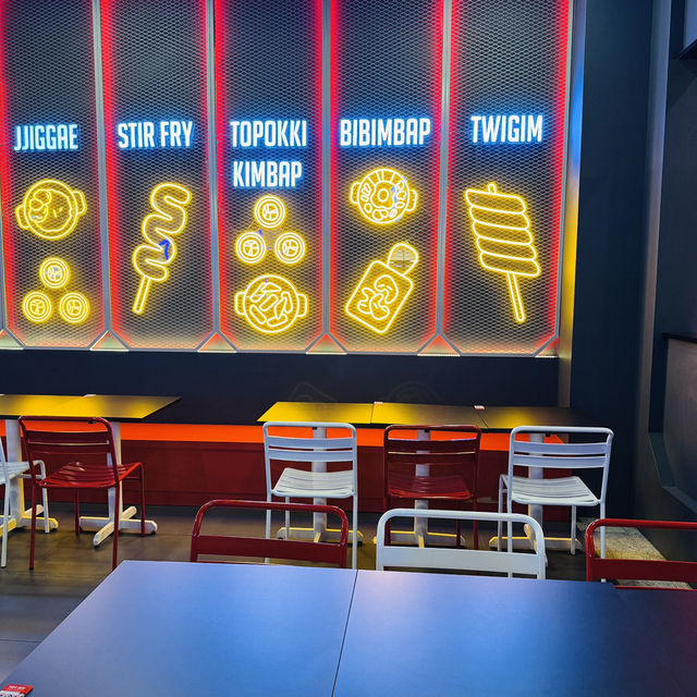 A Neon Feast at MyeongDong Topokki