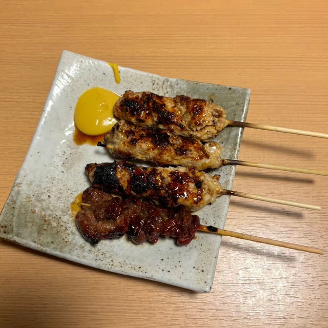 🇯🇵【京都】祇園のおいしい焼き鳥屋さん！呑んべゑ！(^^)