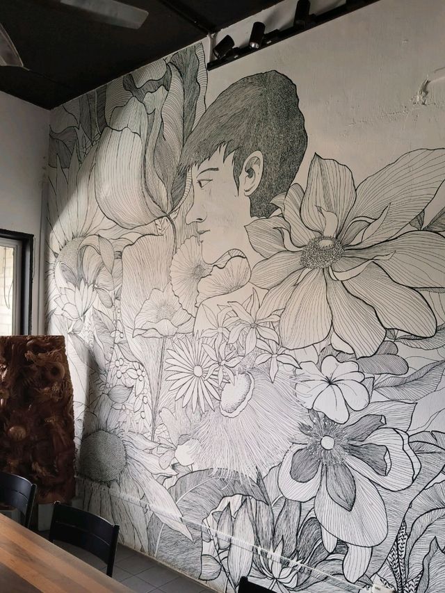 Sip & Chill Among Jungle Decor in JB
