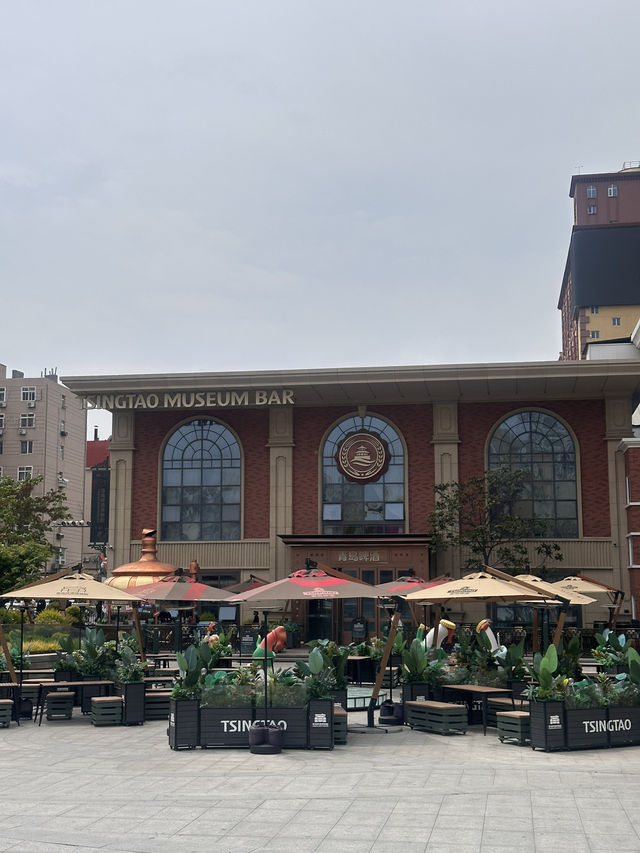 中国🇨🇳TSINGTAO1903バー（Museum Bar）❤️ビールと食事を素敵な空間で楽しむならここ！