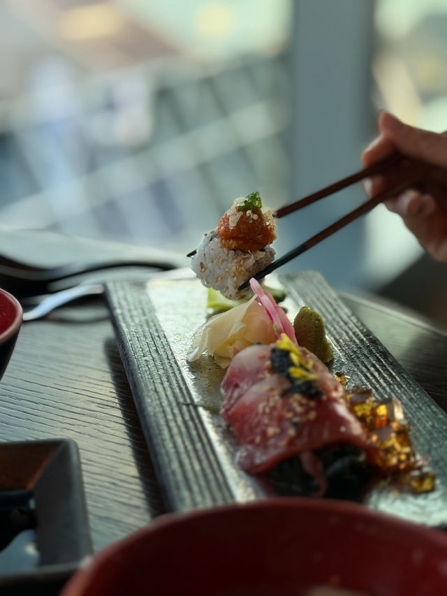 🇭🇰| 尖沙咀 - 海景靚飯+維港夕陽無遮擋視野！🍣🍝