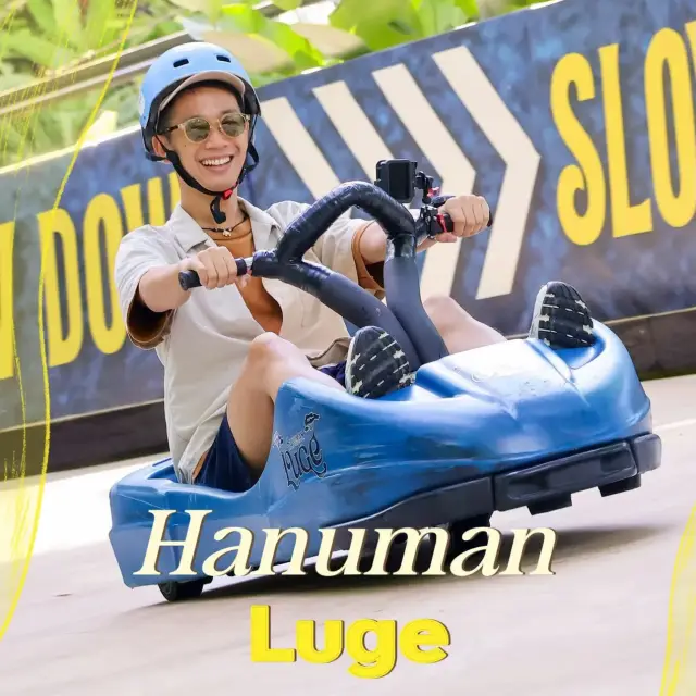 ซิ่งสนั่นกลางธรรมชาติที่ Hanuman Luge 🌿🍃