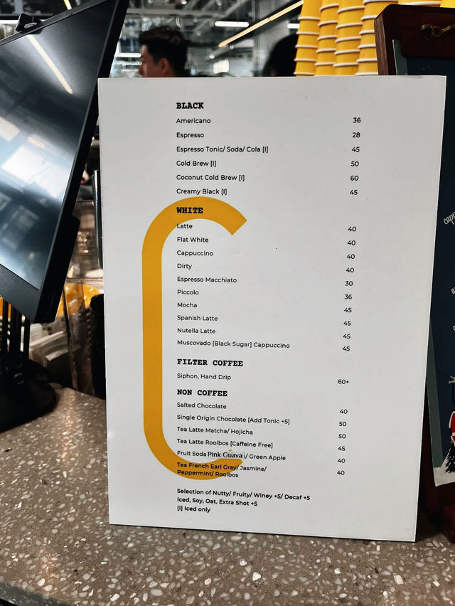 Chart Coffee at Central Market