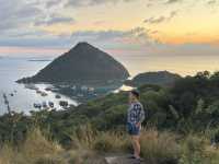 Catching sunset in Labuan Bajo