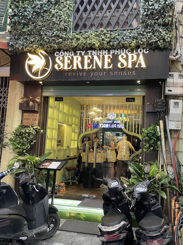 ｜越南｜河內SERENE SPA-旅行中的疲憊一掃而空