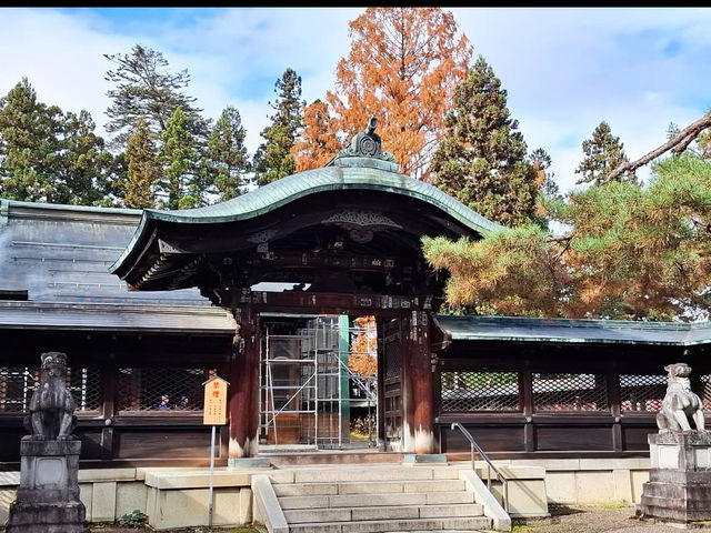 ⚔️【山形・上杉神社】“毘”の旗がはためく、戦国最強・上杉謙信を祀るパワースポット✨ 