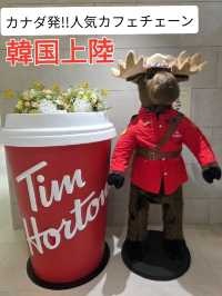 カナダ発★人気カフェが韓国上陸！！TimHortons
