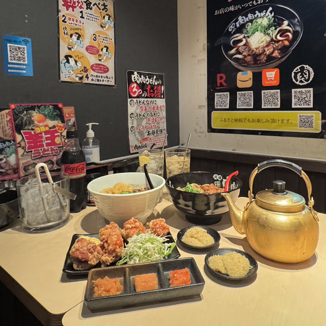 후쿠오카 우동 맛집 니쿠니쿠우동