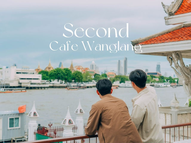 คาเฟ่ริมแม่น้ำย่านวังหลัง มู้ดดี วิวหลักล้านน 🍰🍹