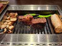日出康城高質韓式烤肉料理💕五花肉牛小排好正🥳食飽仲有公仔機免費玩🥳