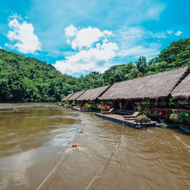 River Kwai Jungle Rafts Floating Hotel 