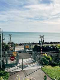 🚦 New Plymouth 海邊鐵道平交道｜紐西蘭版灌籃高手場景？