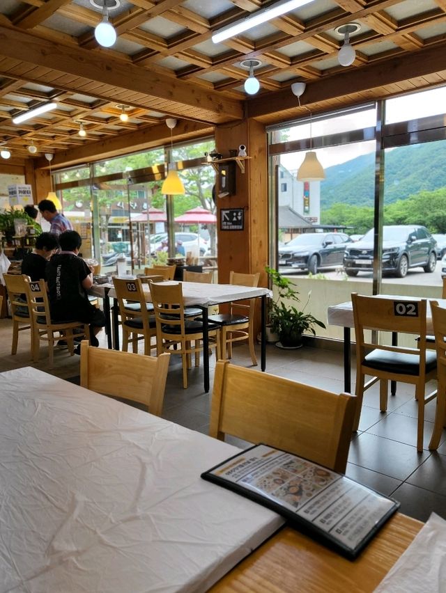쉬어가기좋은 건강한 하동 쌍계사맛집