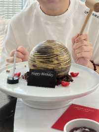 ✨ Birthday Afternoon Tea at Grand Hyatt Kuala Lumpur – A Dreamy Celebration in the Sky 🌸🫖 