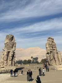 COLOSSI OF MEMNON: Birdshit & Roman Cement