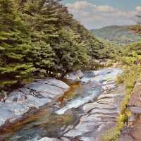 Hamyang Yongchugyegok Valley: Korea’s Secret Emerald Paradise – A Solo Hiker’s Dream"** 🌿💦