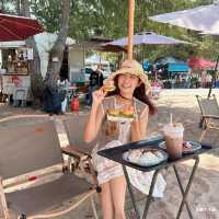#หาดแหลมเจริญ #ระยอง #Babyburger 
