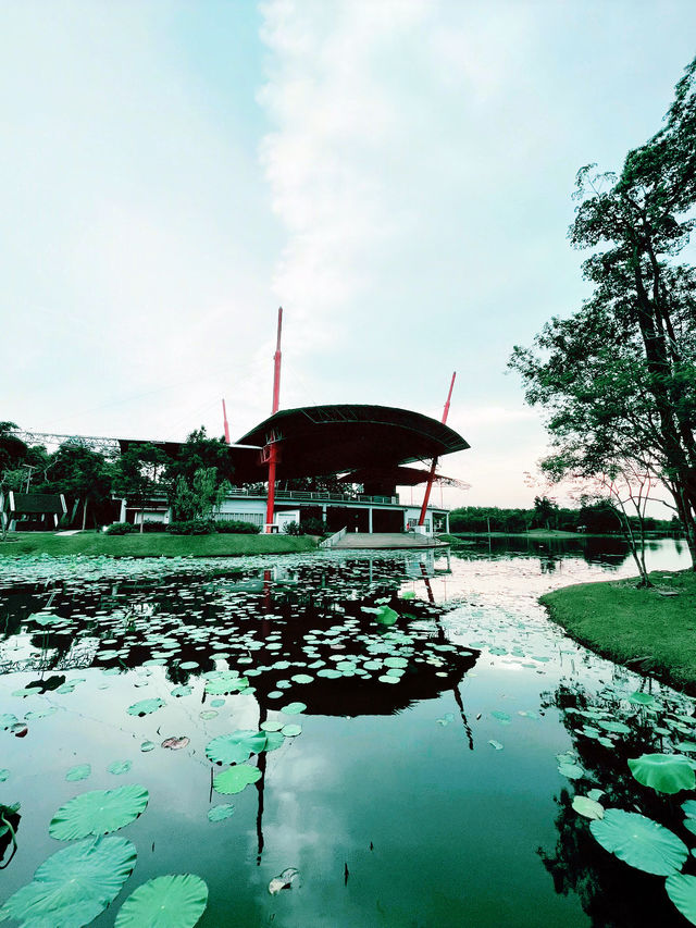 Taman Tasik Cyberjaya: Peaceful Green Escape with Scenic Lakes and Sunset Views
