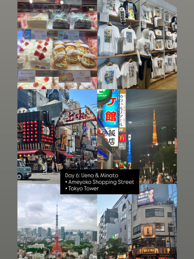 7 days Tokyo Itinerary 