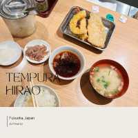 🍤 Tempura Hirao - Fukuoka