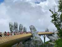 🌉 Golden Bridge – The Icon of Ba Na Hills, Vietnam 🇻🇳