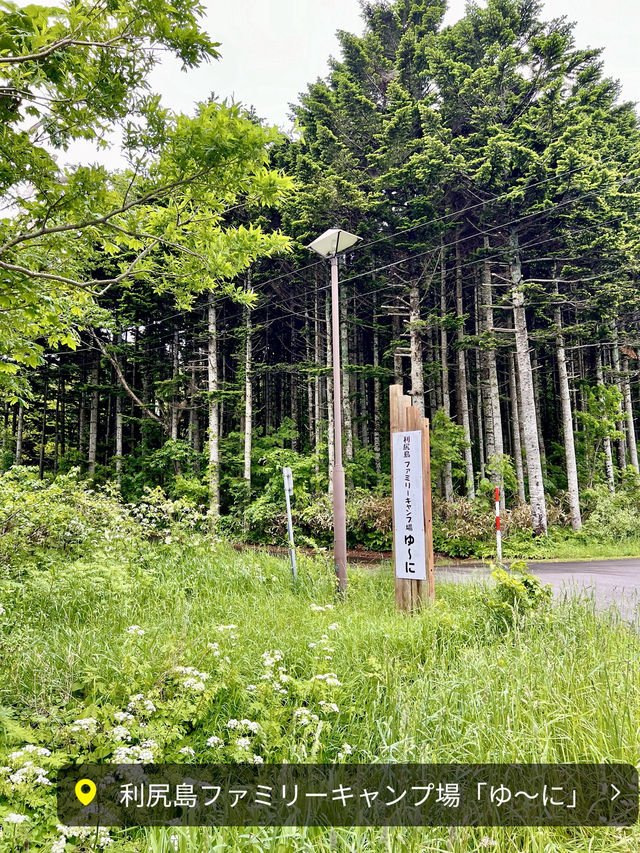 【北海道利尻島】利尻島ファミリーキャンプ場ゆーに✨