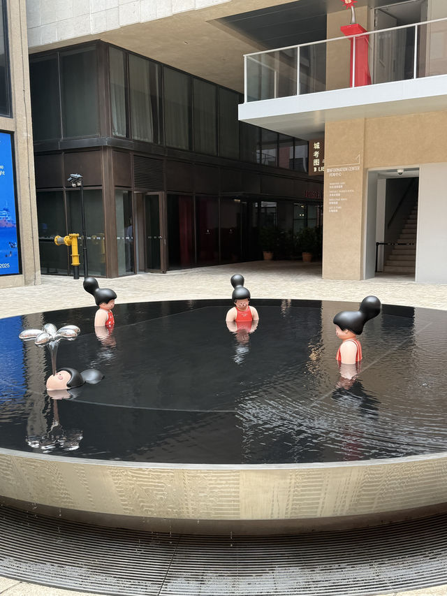 Tireless Girl' art installations land in Shanghai