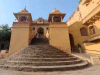 金黃山城中的摩揭陀傳奇#琥珀堡（Amber Fort）-印度捷布 (Jaipur)