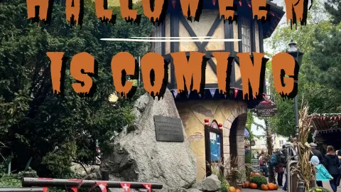 Europa-Park “Halloween sắp đến” — traveler post in Rust