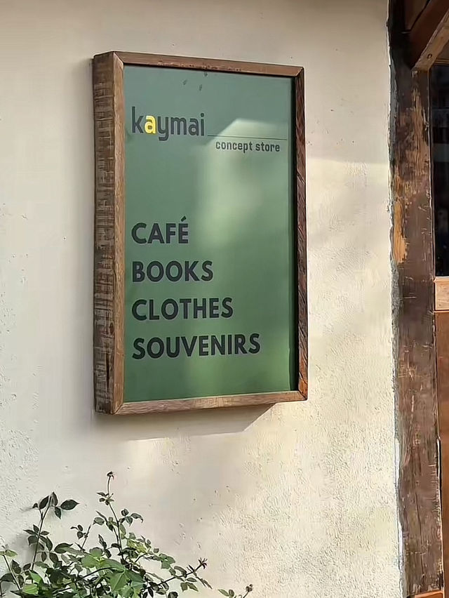 คาเฟ่สุดชิค Kaymai Concept Cafe