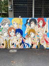 Taichung's Anime Delight: Painted Animation Lane