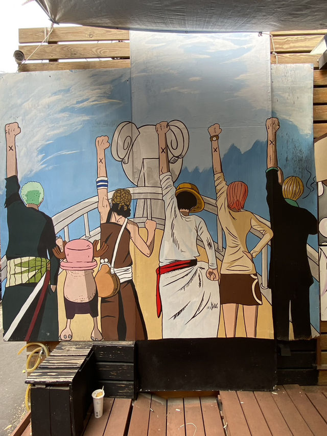 Taichung's Anime Delight: Painted Animation Lane