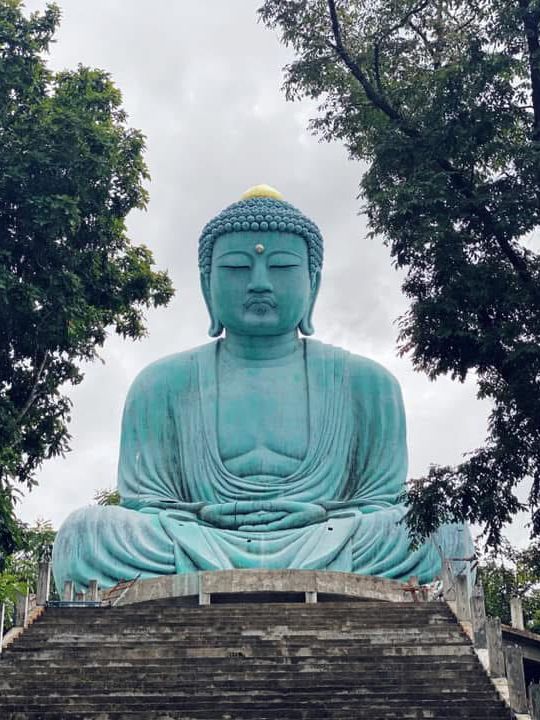 พระใหญ่ไดบุตซึ วัดพระธาตุดอยพระฌาน 🌲