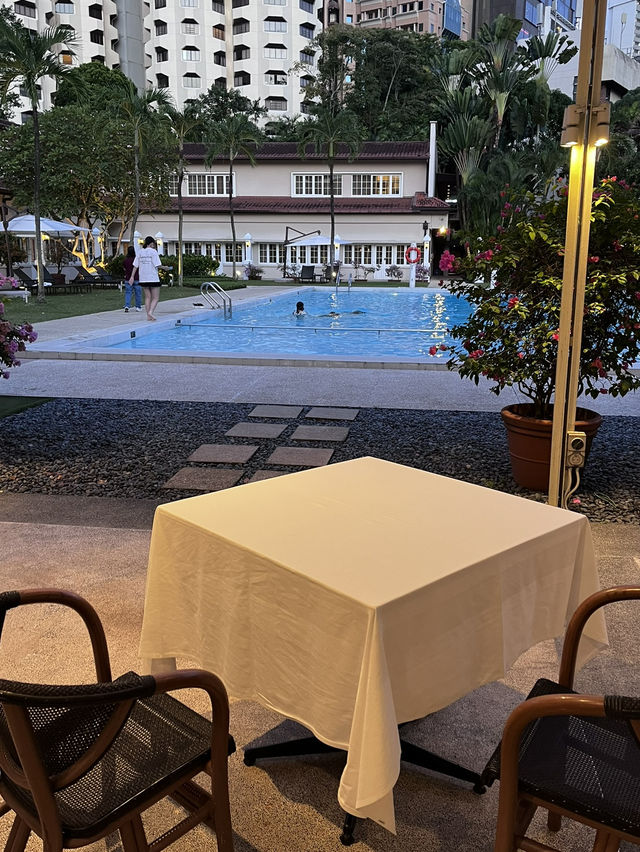 Goodwood Park Hotel  – Luxury Stay with Elegant Pool Lounge