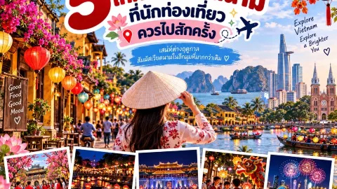 🇻🇳 5 เทศกาลเวียดนามที่นักท่องเที่ยวควรไปสักครั้ง 🎉✨ — traveler post in ด่าหลัต