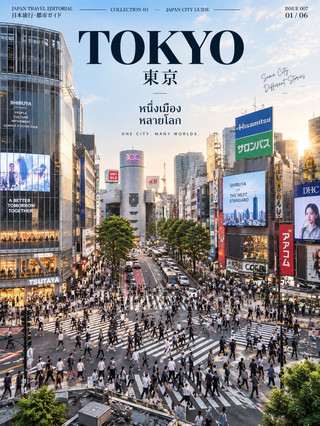 東京 — 一つの都市、多様な世界観。