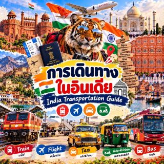 🇮🇳 印度旅遊指南 | 印度交通指南 🚆✈️🚕🛺