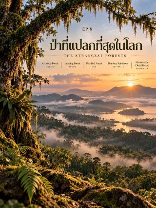 🌲 ป่าที่แปลกที่สุดในโลก

🌍 5 ป่าที่ทำให้รู้ว่า…ธรรมชาติก็สร้างอะไรแปลก ๆ ได้เหมือนกัน

1️⃣ Crooked Forest — โปแลนด์ 🇵🇱
ป่าที่มีต้นสนประมาณ 400 ต้น ซึ่งลำต้นบริเวณโคน โค้งเป็นรูปตัว J อย่างน่าประหลาด 🌲
ต้นไม้ส่วนใหญ่มีอายุหลายสิบปี แต่สาเหตุที่ทำให้ต้นไม้โค้งยังไม่มีข้อสรุปที่แน่ชัด ทำให้ที่นี่กลายเป็นหนึ่งในป่าที่มีปริศนามากที่สุดของโปแลนด์

2️⃣ Dancing Forest — รัสเซีย 🇷🇺
ป่าสนที่ต้นไม้จำนวนมากมีลำต้น บิด งอ และขดเป็นวง 🌲🌀
ตั้งอยู่บน Curonian Spit ซึ่งเป็นสันทรายแคบ ๆ ริมทะเลบอลติก รูปร่างของต้นไม้ทำให้พื้นที่แห่งนี้มีบรรยากาศเหมือนป่าจากเทพนิยาย

3️⃣ Petrified Forest — สหรัฐอเมริกา 🇺🇸
ที่นี่ไม่ใช่ป่าที่มีต้นไม้เขียว ๆ แต่เป็นพื้นที่ที่เต็มไปด้วย ซากต้นไม้โบราณที่กลายเป็นหิน 🪨🌳
ไม้เหล่านี้มีอายุย้อนกลับไปประมาณ 200 ล้านปี และแร่ธาตุที่เข้าไปแทนที่เนื้อไม้ทำให้เกิดลวดลายและสีสันหลากหลาย

4️⃣ Daintree Rainforest — ออสเตรเลีย 🇦🇺
หนึ่งในป่าฝนเขตร้อนที่เก่าแก่ที่สุดแห่งหนึ่งของโลก 🌿🦋
ความพิเศษคือป่าดิบชื้นแห่งนี้อยู่ติดกับแนวชายฝั่งและแนวปะการัง Great Barrier Reef ทำให้ภูเขา ป่าฝน และทะเลมาอยู่ใกล้กันอย่างน่าทึ่ง

5️⃣ Monteverde Cloud Forest — คอสตาริกา 🇨🇷
ป่าที่เหมือนถูกปกคลุมด้วยหมอกเกือบตลอดเวลา ☁️🌿
ความชื้นสูงทำให้ต้นไม้ถูกปกคลุมด้วยมอส เฟิร์น และพืชอิงอาศัยจำนวนมาก จนบางพื้นที่ดูเหมือนป่าจากโลกแฟนตาซี

✨ ป่าบางแห่งไม่ได้แปลกเพราะมีสัตว์ประหลาดหรือสิ่งลึกลับ

แต่แปลกเพราะ…
🌲 ต้นไม้โค้งผิดธรรมชาติ
🌀 ลำต้นบิดเป็นเกลียว
🪨 ต้นไม้กลายเป็นหิน
☁️ ป่าถูกปกคลุมด้วยหมอก
🌿 และบางแห่งมีอายุเก่าแก่กว่าประวัติศาสตร์มนุษย์หลายยุค

🌍 ธรรมชาติไม่เคยสร้างโลกของเราให้เหมือนกันทุกที่

#ป่าแปลกทั่วโลก #AmazingPlaces #TravelAroundTheWorld #เที่ยวธรรมชาติ